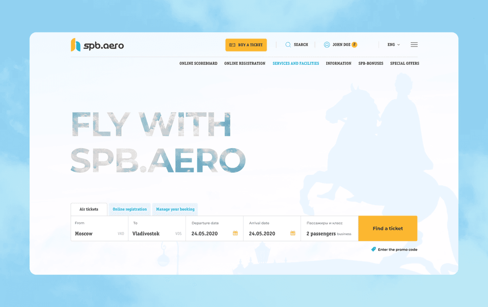 Digital Products and Design for an Airline
