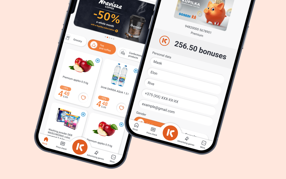 Mobile App with a 4.8+ Rating for an FMCG Retail Chain