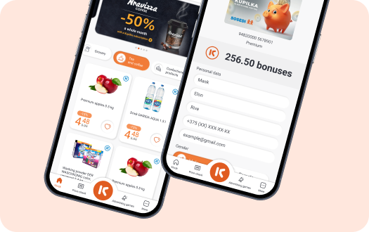 Mobile App with a 4.8+ Rating for an FMCG Retail Chain