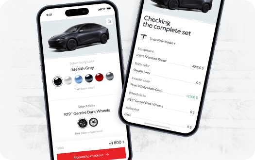 E-commerce Platform with a 3D EV Configurator